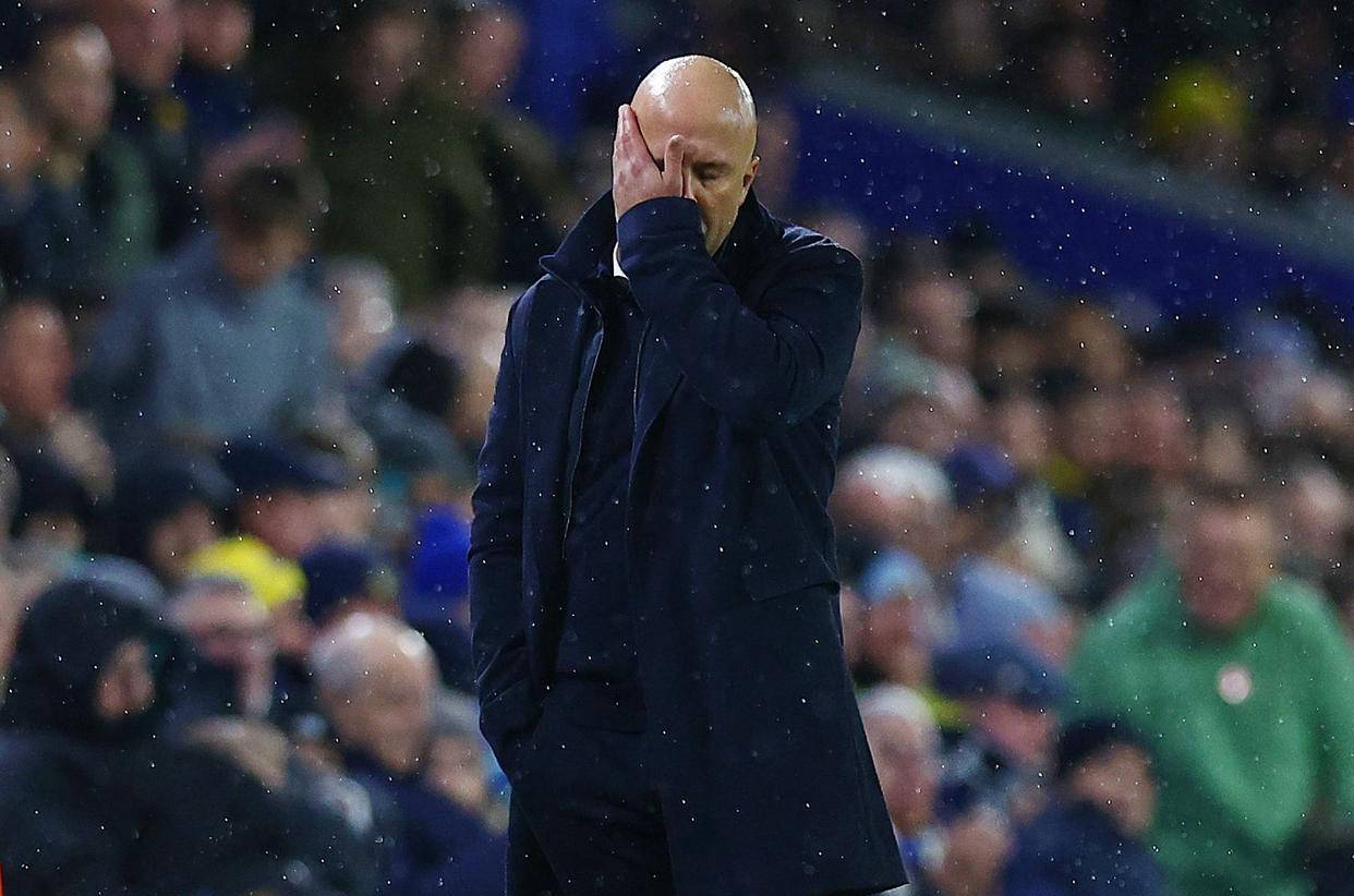 斯洛特赛后甩锅又被痛批，球迷犀利吐槽：利物浦的“滕哈赫”重演